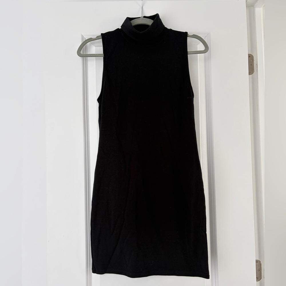 Black Turtleneck Dress